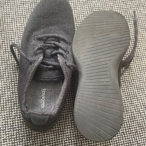 ALLBIRDS Men’s Natural Black Merino Wool Runners Everyday Athletic Sneakers